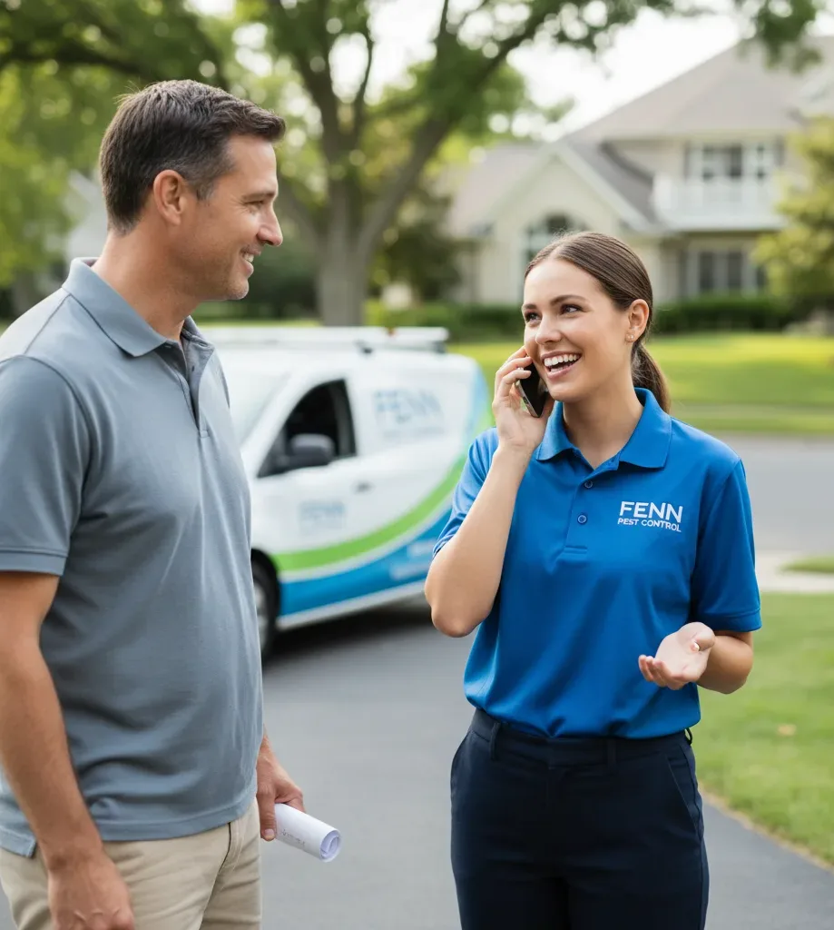 Fenn Pest Control customer support in Hegins